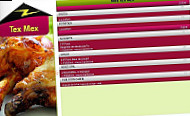 Dinamo Pizza menu