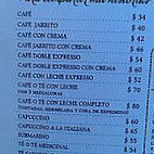 Orgullo menu