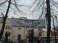 Merlock outside