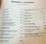 El Hidalgo menu