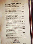 Pavilion Barbecue menu