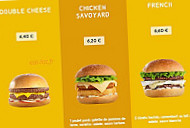 Speed Burger menu