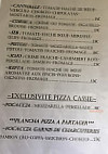 Pizza Cassie menu