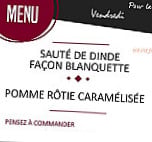 Le Petit Vionnais menu