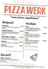 Pizzawerk Erlangen menu