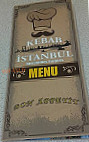 Kebab Istanbul menu