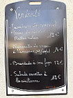 Lou Bistrot d'Auboussiera menu