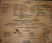 Cantina Di Piazza Del Sale menu