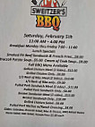 Sweitzer's Bbq menu