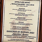Appeltje Café Pâtisserie Oldenburg menu