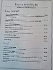 The Rolling Pin Bakery menu