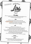 L'oïlo menu