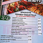 Trinity Inn Sport's Kitchen menu