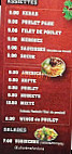 Istanbul Kebab menu