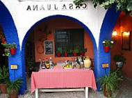 Casa Juana Gorafe food