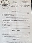 Yadkin Plaza Family menu
