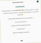 Comptoir Sauvage menu