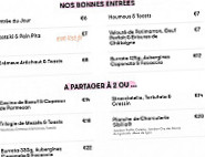 Mama Shelter Lyon Restaurant menu