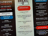 Bricks menu