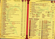 Pizzeria D'amore menu