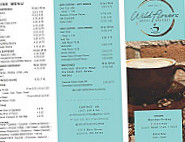 Wildflowers Coffee Boutique menu