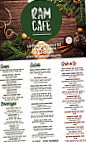 Ram Cafe menu