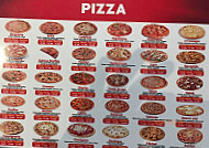 T Pizza menu