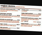 The Balcony Restaurant menu