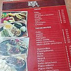 Tacos del Sur menu