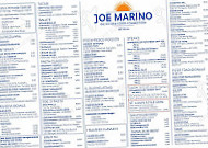 Joe Marino menu