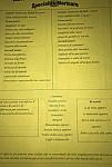 La Nuova Perla menu