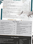 La Paix menu