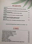 Brasserie La Renaissance menu