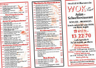 Asian Wok menu