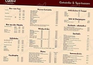 Bistro Classic menu