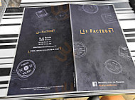 Le Facteur Bourges menu