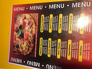Pizza Hot menu