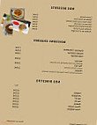 Le Garden menu