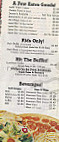 Godfather's Pizza menu