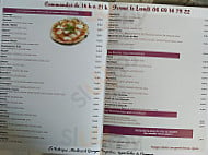 La Fabrique menu