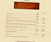 La Plancha menu