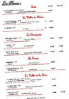 Relais St-Hubert menu