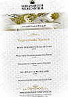 Schlosshotel Wilhelmsthal menu