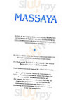 Massaya Grill menu