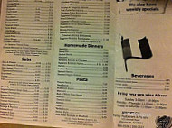 Angelo's Ii Pizzeria menu