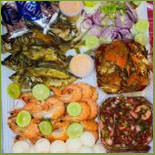 Mariscos Y Pescados, Frescos Y Preparados; La Teca Comida