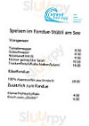 Strandbad Alberssee menu
