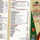 Mama's Pizzeria menu