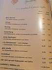 Nassen's Mühle menu