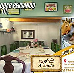 Cafe Avenida Tlaxcala inside
